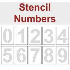 Large printable letter templates to print and cut out online. Free Printable Number Stencils For Painting Free Printables