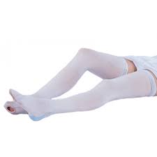 Carolon Anti Embolism Ats Thigh High Inspection Toe Graduated Stockings Carolon 351 Vitality Medical