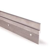 Protrudes 7/16 from wall when pieces are assembled. Orange Aluminum Interlocking French Cleat Z Clip Rails Metal Mounting Hardware For Hanging Mirrors Cabinets Wall Panels Heavy Duty Picture Hanging Cleat With Holes 8 Oc 48 Panels 1 Pair