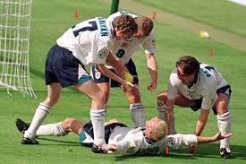 England Team Celebrate With The Dentist Chair England National Football Team Paul Gascoigne England Football Team