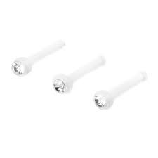 20g Crystal Clear Nose Piercing Retainers Set Of 3 Claire S Clear Nose Piercing Nose Piercing Piercing Retainers