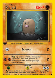 2 days ago · a diglett appeared in a background collage in catch the poliwag!. Diglett Card Pokemon Cards Turn Ons