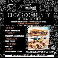 Fresno Street Eats On Instagram Here S What We Re Bringing To Clovis Community Medical Center This Week Clovis Medical Center Fresno