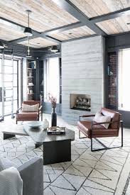 A Modern Industrial And Family First Home Rue Industrial Decor Living Room Modern Industrial Living Room Industrial Livingroom