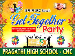 Get Together Party Banner Psd Template Free Downloads Naveengfx