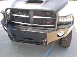Aluminess Products Dodge Ram 2003 2005 Front Winch Bumper Winch Bumpers Bumpers Dodge Ram