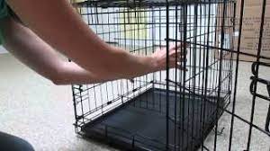 You want to ensure that the sharp ends are outside the crate as they can injure your dog. Diy Crate Divider For A Perfect Sized Crate Bite Of Bend