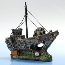 Schiff Wrack Schiffswrack Aquarium Deko Fisch Tank Dekoration Boot Harz 11 Haustierbedarf Fische Aquarien Dekorat Aquarium Aquarium Fische Aquarium Deko