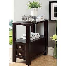 The difference is that you go into it without that expectation, meaning maybe your standards are different. Modhaus Living Modern Narrow Nightstand Side Table Wooden