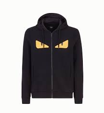 Fendi Fendi Monster Eyes Zip Up Hoodie Grailed