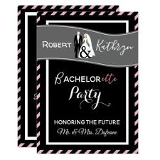 His Hers Bachelor Bachelorette Party Invitation Wedding Party Gifts Equipment Bachelor Party Invitations Bachelor Party Gifts Bachelorette Party Invitations