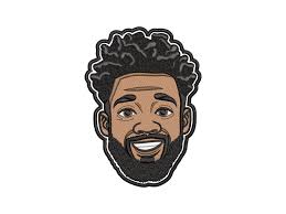 Machine Embroidery Design, Happy Man Portrait