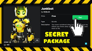 Free Secret Rthro Package Junk Bot Get Now Roblox Youtube