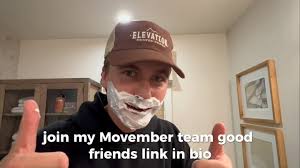 Haven’t shaved off the lip luggage in a while, only way I would do it is to  support Men’s Mental Health. Join my @movember team to help raise  awareness! Let’s grow em back together👨🏼‍🦱