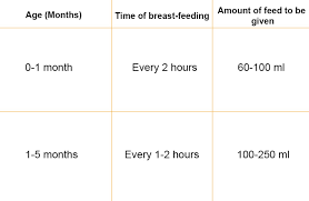 7 Food Charts For 0 2 Year Babies With Easy Recipes