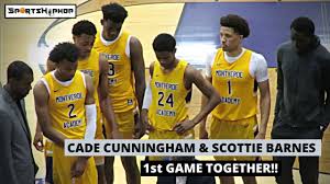 Scottie barnes, cade cunningham, caleb houstan, moses moody, da'ron sharpe resume: Cade Cunningham Scottie Barnes First Montverde Game Together Moses Moody Dayron Sharpe Killed Youtube