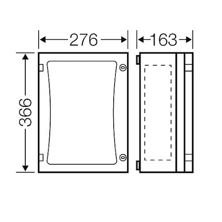 FP 0211 ENYSTAR Empty Enclosure with Closing Plates | DamenCNC B.V.