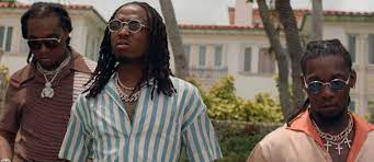 Here, offset states that he's trapping just as hard as such drug traders. Migos Narcos Video
