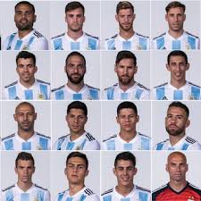 Argentina selección » plantilla mundial clas. Album Completo Las Fotos Oficiales De Los 23 Jugadores De La Seleccion Argentina