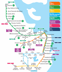 * o tempo de percurso informado é estimado, válido apenas para o trajeto em metrô, baseado no tempo médio de deslocamento entre as estações, a partir do embarque no trem, podendo sofrer variações por questões operacionais. Enjoy Rio Carnival With The Rio Subway