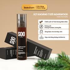SOO - Xịt khoáng tươi Agarwood (Trầm Hương) - 100ml