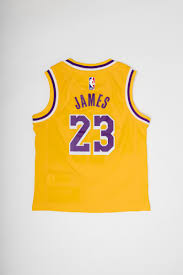 Custom nba lakers jerseys personalized for your basketball team. Lebron James Replica Nba Jersey And Swingman Shorts Box Set Yellow Kids Stateside Sports