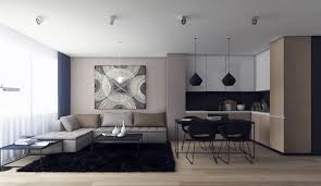 Einrichtungsbeispiele Fur Wohnzimmer 30 Schone Ideen Und Tipps Einr Living Room And Kitchen Design Modern Living Room Interior Small Apartment Living Room