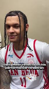 “It was fun out there.” 🔥 Janti Miller of the San Beda Red Lions said he  was honored to be part of the historic rivalry game against Letran.  #NCAASeason101 #NCAA101 #GMASports #SportsOnTikTok