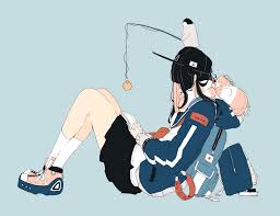 Whatsapp original chat background image. Wallpaper Anime Girls Simple Background Original Characters Streetwear Blue Background 1941x1490 Punisher365 1808159 Hd Wallpapers Wallhere