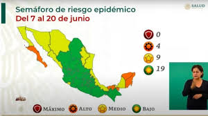 ¿por qué no nos dará covid? Semaforo Covid 19 Estados En Verde 9 En Amarillo Y 4 En Naranja