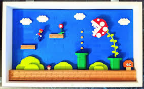 Kasseby Frame From Ikea With Mario Lego Picture Lego Pictures Lego Frame Lego Mario