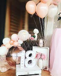 Life is too short and hence everyone wants to celebrate the birthday in the best possible way. Blush Pink And Rose Gold 18th Birthday Party Balloon Garland Metallic Rose Gold Orbz Sty 18th Birthday Decorations Birthday Party Balloon 18th Birthday Party