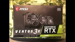 I'm on a 27 1440p 144hz got my 3080 ventus oc yesterday. Msi Geforce Rtx 3080 Ventus 3x Oc Unboxing Youtube