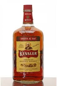 Kessler whiskey football player pair advertising display statues ashtray holder. Kessler American Blended Whiskey Smooth As Silk 1 75 Litres Just Whisky Auctions