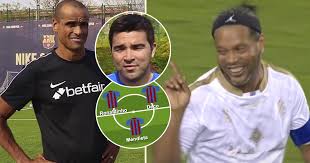 Retired barcelona and real madrid stars will take part in a 'el clasico' derby in tel aviv on tuesday. Ronaldinho Deco In How Barca Could Line Up For Legends El Clasico