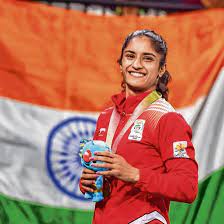 Phogat had to pull out of the rio games due to a serious injury but she is back in the quest of her maiden olympic gold. Vinesh Phogat Facebook
