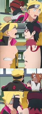 Boruto And Sarada S First Kiss Happened Episode 38 Was Insane Borusara Naruto Y Sasuke Naruto Divertido Parejas De Naruto