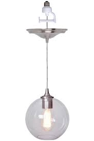 Kitchen Screw In Pendant Light Clear Glass Pendant Light Glass Pendant Light