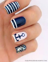 Salons might not be as full as usual, but the good news is that instagram is brimming with ideas. Unique Nail Designs Nautical 2 Fmag Com