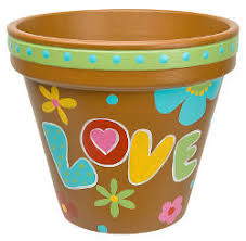 Complete your garden with this cool clay pot lighthouse. Kids Clay Pots Favecrafts Com