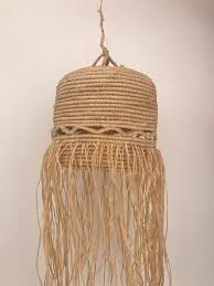 moroccan handmade natural raffia lampshade handmade natural macrame patterns raffia