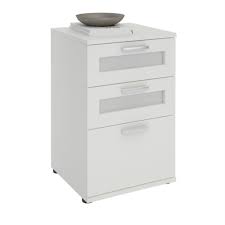 Nachttisch weiß schwarz modern nachtkonsole avellino mit einer verzierung aus chrom wird zum echten hingucker. Nachttisch Marike In Weiss Mit 3 Schubladen Kaufland De