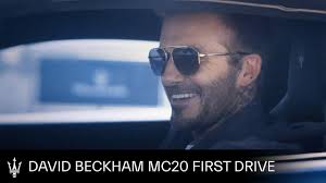 David Beckham Has Designed His Own Maserati MC20