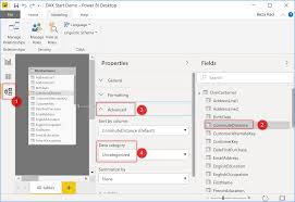 Using Data Category To Have A Better Visualization In Power Bi Radacad Visualisation Power Data