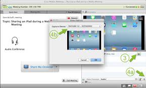 Join and attend a meeting with cisco webex mobile. Share An Ipad Screen During A Cisco Webex Meeting