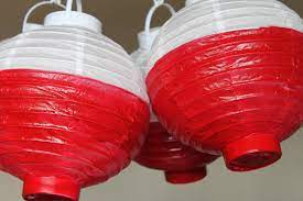 They look aesthetic and heavenly too. Diy Bobbers For Fishing Birthday Party Just Paint The Bottom Half Of The Lantern Red Fishing Birthday Party Fishing Party Kids Fishing Party Ideas