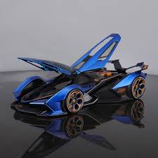 Lambourghini kleurplaat / lamborghini aventador kl. Maisto 1 18 Blue New Lamborghini V12 Vision Gran Turismo Simulation Alloy Car Model Collect Gifts Toy Boy Toys Diecasts Toy Vehicles Aliexpress