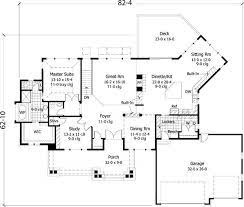 For an alternate layout, see house plan 14355rk. Through A Grand Double Door Entrance A Gorgeous Home With A Lavish Floor Plan Awaits You The Great Room Dinett Floor Plans Double Door Entrance Double Doors