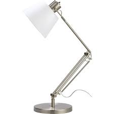 Crate Barrel Slim Desk Lamp With White Shade Lamp Desk Lamp White Desk Lamps