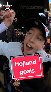 Watch me celebrate as #rasmushojlund scores in six consecutive  #premierleague games for @Manchester United